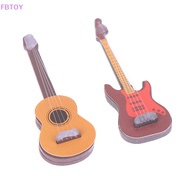 FBTOY Mini furniture model classical guitar popular electric guitar shoog instrumen HOT