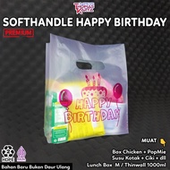 Plastik Box Brownies Motif THANK YOU Isi 50 Kantong Bolu Susu Bening Bingkisan Snack Ulang Tahun
