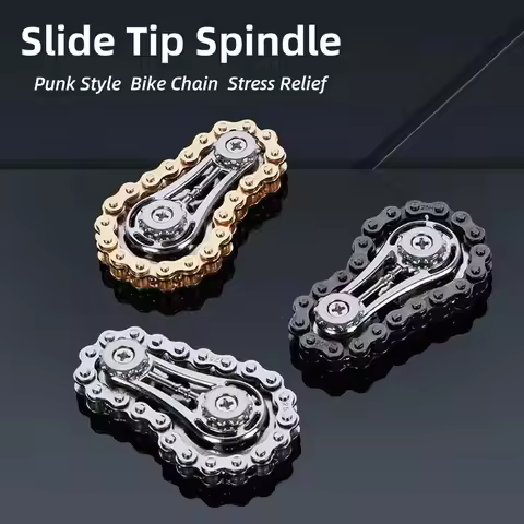 EDC Spinner Sprocket Fidget Spinner Antistress Anxiety Metal Bike Chain Chains Fidget Spinner Stress
