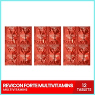 s ♕ ✳ REVICON Forte Multivitamins x 12 tablets