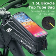 Bike Phone Front Frame Bag Front Frame Bike Bag Bicycle Pouch Phone