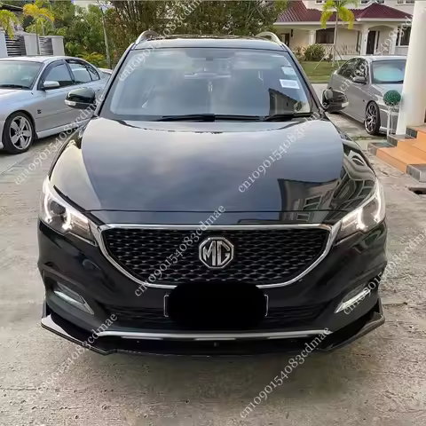 Front Bumper Lip Splitter for MG ZS ZS11 Pre-Facelift 2017 2018 2019 Crossover Spoiler Diffuser Body