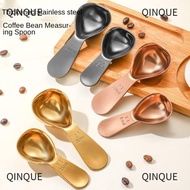 QINJUE Coffee Scoops, 15/30ml Stainless Steel Coffee Bean Measuring Spoons, Durable 1 Tbsp or 2 Tbsp