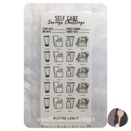 SELF CARE Savings Challenge Laminated Cash Envelope