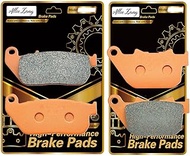 ALLIE ZENG High-Performance Carbon Fiber Brake Pads Compatible with for Harley Davidson Sportster 88