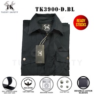 NEW ARRIVAL TK WELDING SAFETY JACKET WITH DOUBLE LAYER SLEEVE / BAJU KERJA WELDER DUA LAPIS LENGAN 3