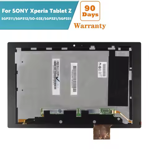10.1"For Sony Xperia Tablet Z Wi-Fi/LTE SGP311,SGP312,SO-03E,SGP321, SGP351 LCD Display and Touch Sc