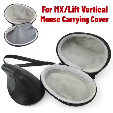 EVA Hard Mouse Case for Logitech MX Vertical/Lift Vertical Mice Storage Bags Travel Carrying Mouse G