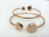 Gelang Quantum silver Science Energy Pendant Necklace/ Gelang Terapi Maghnet Pendant / Gelang Keseha