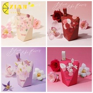 XIANS Paper Box, Small Paper Wedding Candy Box, Simple Gift Candy Bag