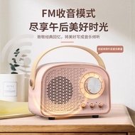 New Style DW21 Retro Bluetooth Audio Portable Portable Wireless Mini Home Outdoor Small Speaker Uniq