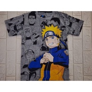 NARUTO ANIME T-SHIRT COMIC T-SHIRT/ T-SHIRT/ MANGA T-SHIRT/ ANIME T-SHIRT/ GREY T-SHIRT/