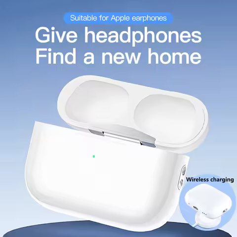 Wireless Charging Box In Ear Bluetooth Earphones Charger Case For Airpods1&2 Support Wireless Chargi