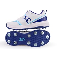 Kookaburra Cricket Shoes KB Pro 1.0 BLU/WHT Spike