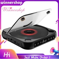 -918 CD Player Remote Control Portable BT Music Player Dustproof Cover CD Runner 6 Modes External Pl