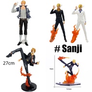 GK 32cm Sanji Action Figure ONE PIECE Collection Decoration Doll Sanji Kicking Action Model Gift