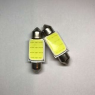 LED 12V T10 x 36mm 超白光 雙尖 車廂燈 車牌燈