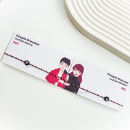 Gelang Tridatu Inisial Nama aesthetic Bali Bisa Pilih Huruf Tahan Air Anti Luntur tidak Gatal Pria d