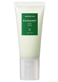 AROMATICA Rosemary Scalp Scrub 5.82oz / 165g, Scalp Treatment, Scalp Exfoliator with Salt Scrub for 