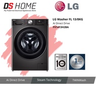 LG FV1413H2BA WASHER DRYER 13KG/8KG FRONTLOAD WASHING MACHINE WITH AI Direct Drive™ and Steam™