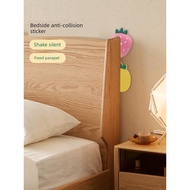 door stopper door stopper for main door Bedside Anti-collision Sticker Silicone Punch-free Fruit Ant