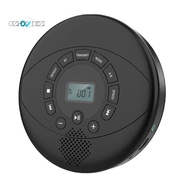 Bluetooth CD Walkman Rechargeable CD Player Built-in Speaker with USB/AUX/Headphone Port