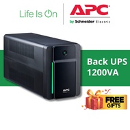 APC BX1200MI-MS Back-UPS 1200VA, 230V, AVR, Uninterruptible Power Supply with 4 Universal& 1 IEC Out