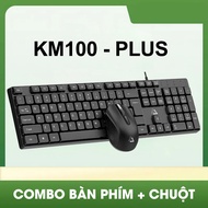 Bàn phím máy tính giá rẻ SIDOTECH KM10 có dây full size 104 key gõ phím nhanh chống nước tốt giả cơ