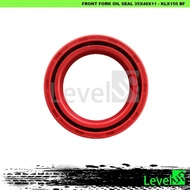 35x48x11 level up sil shock depan klx 150 bf dtracker 150 doble ver oli seal DC 35x48x11 sil shock d