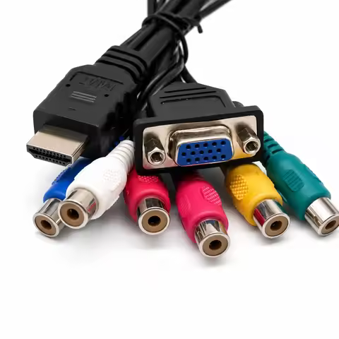 UNISHEEN UR500A UR500A-M UR550 UR300 UR350SDI MMC Cable Accessories HDMI VGA Componet RCA