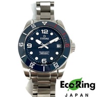 △ Titoni 梅花錶 Silver Stainless Steel Seascoper Automatic Watch 83600 S BE 255 銀色不鏽鋼自動手錶 - 257005457