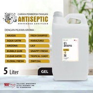Hand Sanitizer Gel 5 Liter - Aneka Aroma Wangi Segar