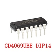 10PCS CD4069UBE DIP-14 CD4069U CD4069BE CD4069 4069 DIP14 New and Original IC Chipset