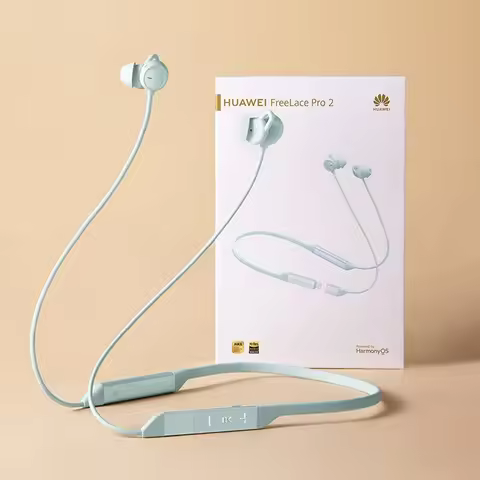 Original Huawei FreeLace Pro 2 wireless Bluetooth earphones with long battery life and noise reducti