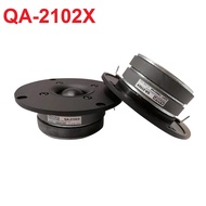Original Kasun QA-2102X/QA-2101F/QA-2100 4 Black Membrane Tweeter Speaker Unit Dual Magnets 6/8ohm 6