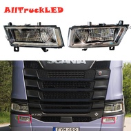 led fog lights For Scania R650 G500 S730 S500 P500 truck led fog light 24V 2552715 2552718 RH 2552717 2552714 LH