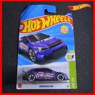 Hot Wheels Custom Kia EV6 First Editions 2025 Hotwheel Kia EV6 Diecast Electric Car Hotwheel Car Toy