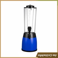 [Toolroom] Acrylic Beer Dispenser Draft Beverage Machine Chilling Rod Pump Station for Home Gatherin