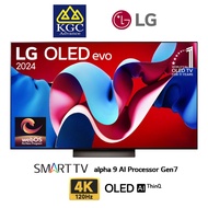 [Free Ship] LG 48" / 55" / 65" / 77" / 83" OLED evo AI Smart TV C4 / OLEDC5 144Hz Gaming Mode* Dolby