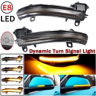 2 Pieces LED Dynamic Flash Side Signal Turn Signal Sequence Light Suitable for BMW X2 X1 F48 F49 1/2