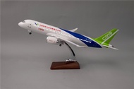 C919 ARJ21 Airplane Models Resin Static Models 32-38cm Commercial Aircraft Toys Collectible Decorati