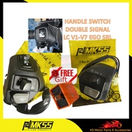 MKSS LCV1-V7 Double Signal On Off Handle switch EGOS SRL110 EGOS EGO SOLARIZ 135LC Enjin & Light ON/