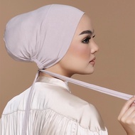 Modal Mercerized Cotton Elastic Elastic Lace-Up Bottoming Cap Adjustable Headscarf Chemotherapy Cap 