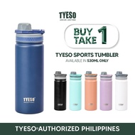 TYESO Sports Bottle 2pcs 530ml Vacuum Insulated Tumbler with Handle