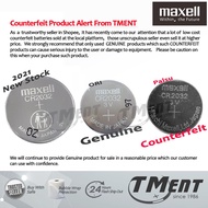 Original Maxell Lithium Battery Button Coin Cell CR2450/CR2032/CR2016/CR2025 BATERI JAM TANGAN REMOT