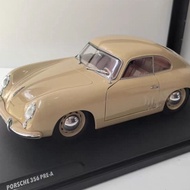 SOLIDO 1/18 Porsche 356 PRE-A Alloy Car Model Two Doors Can Be Steered