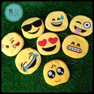 Emoji Soft Plush Coin Purse (8 Emoji)