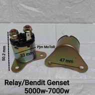 MESIN Relay Bandit Solenoid Starter Relay Starter Generator Engine 5000watt 8000watt 5kw 6kw 7kw 8kw