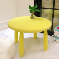 Kindergarten Table and Chair Children's Table Set Baby Toy Table Household Plastic Study Desk round Table Single Table