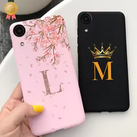 For Samsung Galaxy A03 CORE 2021 Cases Silicone 3D Crown Back Cover Phone Case For Samsung A3core SM